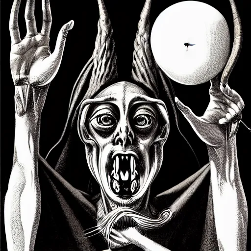 Image similar to graphic illustration, creative design, baphomet as a nun, biopunk, francis bacon, highly detailed, hunter s thompson, concept art