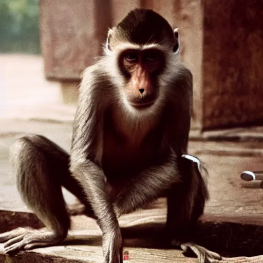 Image similar to Masaaki Sakai as Monkey (Monkey joins Tripitaka on a pilgrimage to India to fetch holy scriptures and save the world), Movie Still