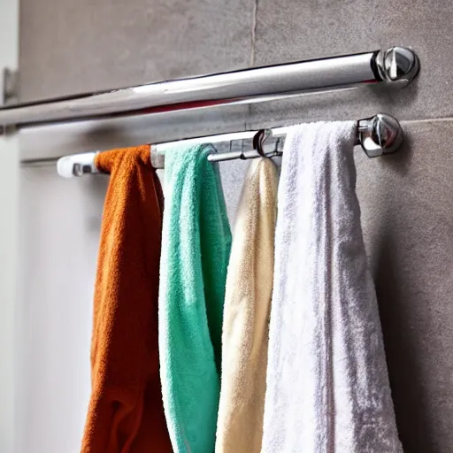 Image similar to a bathrobe on a towel rack