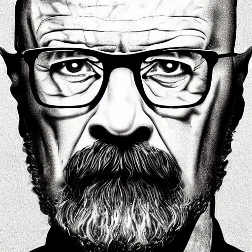 Image similar to I am the one who knocks, stunning digital art