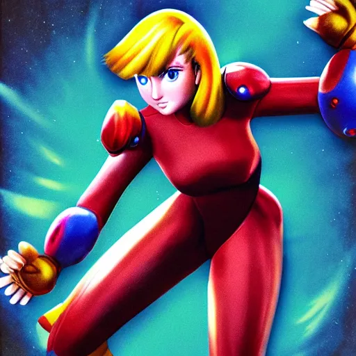 Image similar to samus on nintendo 6 4