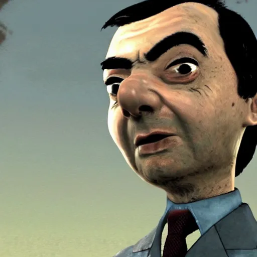 Image similar to mr bean in fallout 3