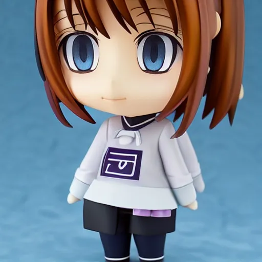 Prompt: character face portrait of a singular kawaii chibi in the sytle of kyoto animation, in simple background, nendoroid eyes, blender, toon rendering, toon shader, anime waifu