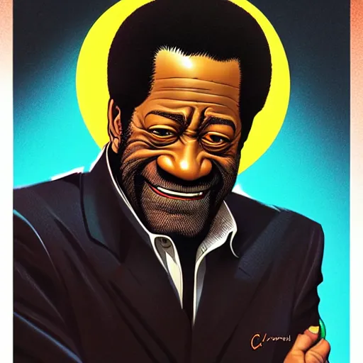 Image similar to al green by clyde caldwell, ilya kuvshinov, rossdraw, very detailed