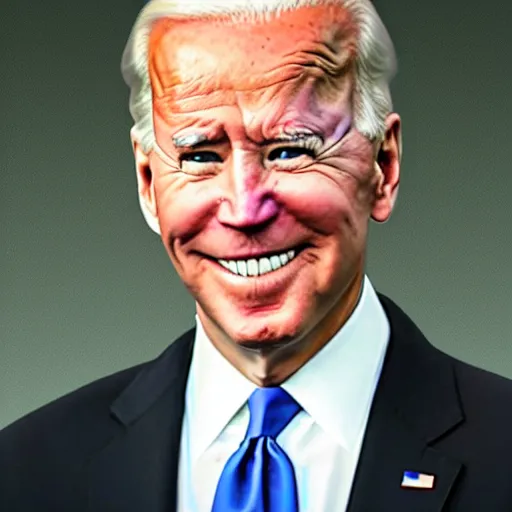 Prompt: joe biden the frog
