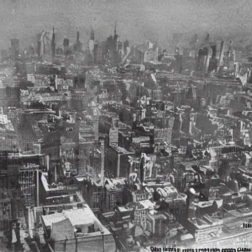 Image similar to Hotbeds of alien enemies and spies in the heart of the Metropolis, 1915 photo