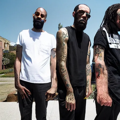 Image similar to photo of Death Grips