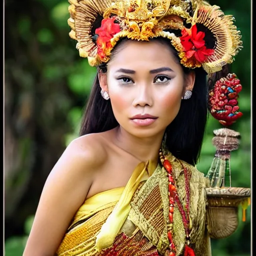 Image similar to beautiful balinese girl