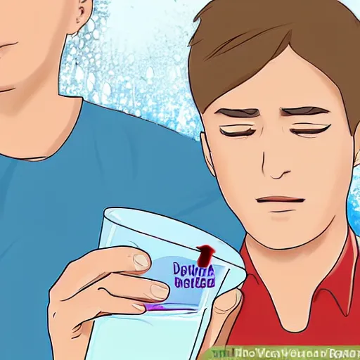 Image similar to how to drink water, wikihow,