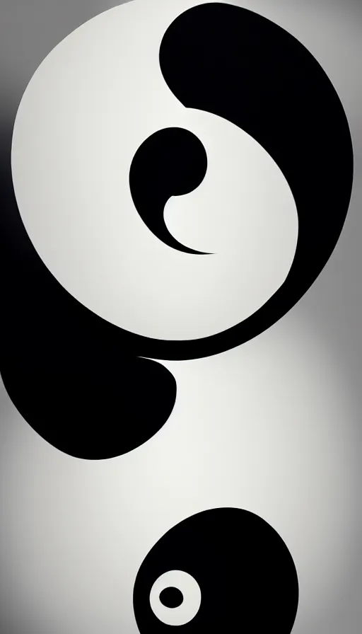 Image similar to Abstract representation of ying Yang concept, by Khara Inc