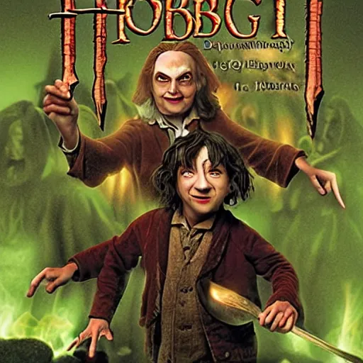 Image similar to Hobbit vampires from hell goosebumps book cover