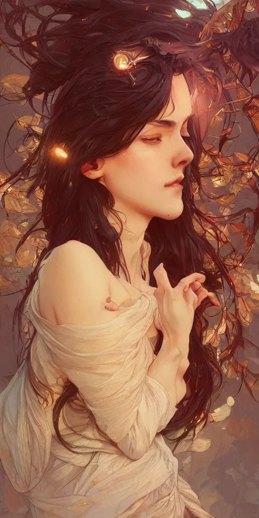 Image similar to what love looks like, highly detailed, digital painting, artstation, concept art, sharp focus, illustration, art by artgerm and greg rutkowski and alphonse mucha