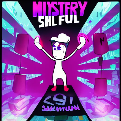 Prompt: mystery from mystery skulls animated