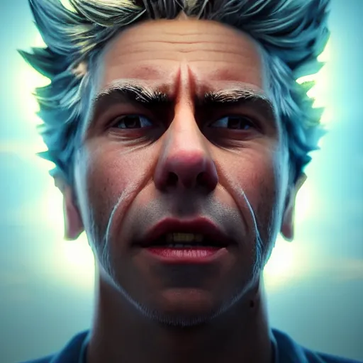 Prompt: portrait art of rick sanchez 8 k ultra realistic, lens flare, atmosphere, glow, detailed, intricate, full of colour, cinematic lighting, trending on artstation, 4 k, hyperrealistic, focused, extreme details, unreal engine 5, cinematic, masterpiece