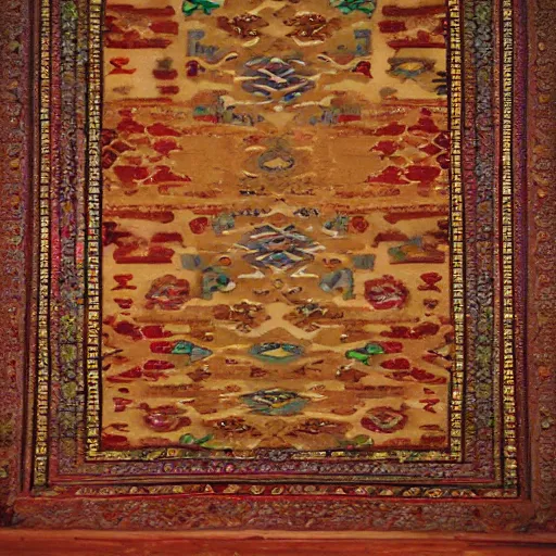 Image similar to a magic carpet