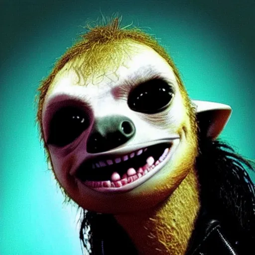 Image similar to “Michael Jackson as Sid the Sloth, animation”