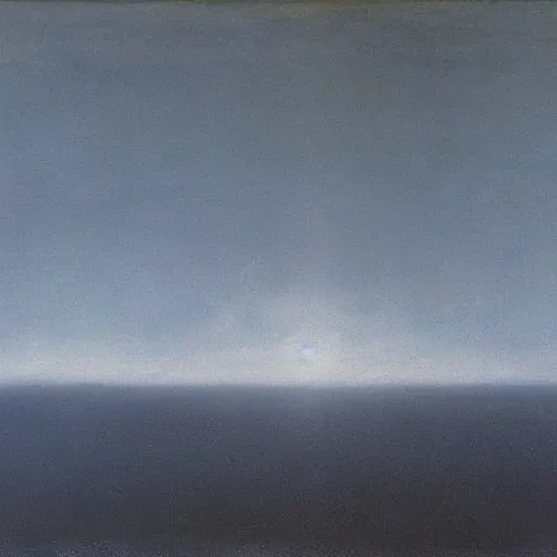 Image similar to the abstract painting'arctic void ', by caspar david friedrich!!!, by rothko!!!