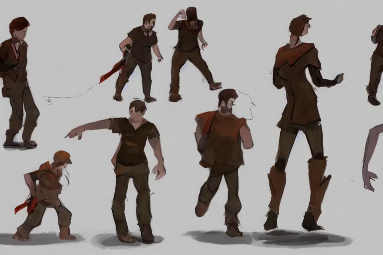 walking animation frames of a man, video game concept | Stable Diffusion |  OpenArt