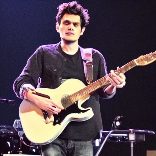 Image similar to a nice photo someone took of john mayer yesterday evening.