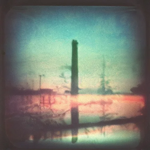 Prompt: polaroid of something beautiful in a dream, collage, reflection, double exposure, gradient, chromatic aberration, fog, cinematographic, sunllight