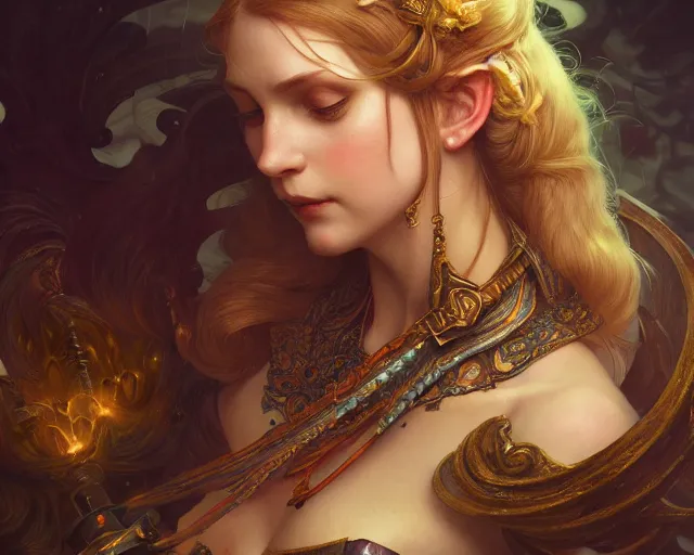 Image similar to photography of hans baldung, deep focus, d & d, fantasy, intricate, elegant, highly detailed, digital painting, artstation, concept art, matte, sharp focus, illustration, hearthstone, art by artgerm and greg rutkowski and alphonse mucha