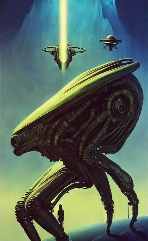 Image similar to exquisite imaginative scifi alien poster art, movie art, by lucusfilm, weta studio, moebius, james jean, frank frazetta, 8 k, denoised, sharp, crisp, high quality, cinematic