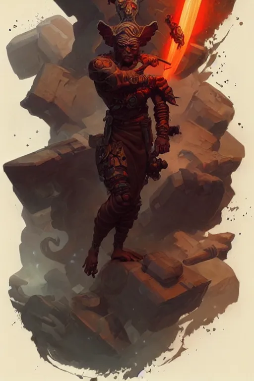 Prompt: tattoo design by kilian eng and andreas rocha and peter mohrbacher and craig mullins