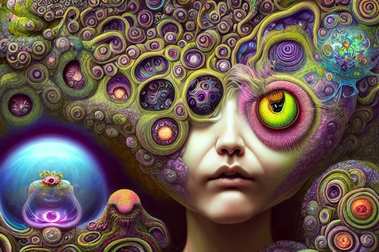 Image similar to art by yoko d'holbachie feat naoto hattori, caitlin hacket and hannah yata featuring archan nair. visionary psychedelic fineart painting. gigapixel resolution. intricate detailed. beautiful dramatic cinematic. in the style of subject zero. hyperrealistic render. dreamy blurry pastel aquarel background.