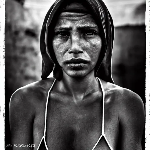 Image similar to stunning beautiful portrait photography of thieves in the favelas from national geographic award winning, dramatic lighting, taken with canon 5d mk4, sigma art lens