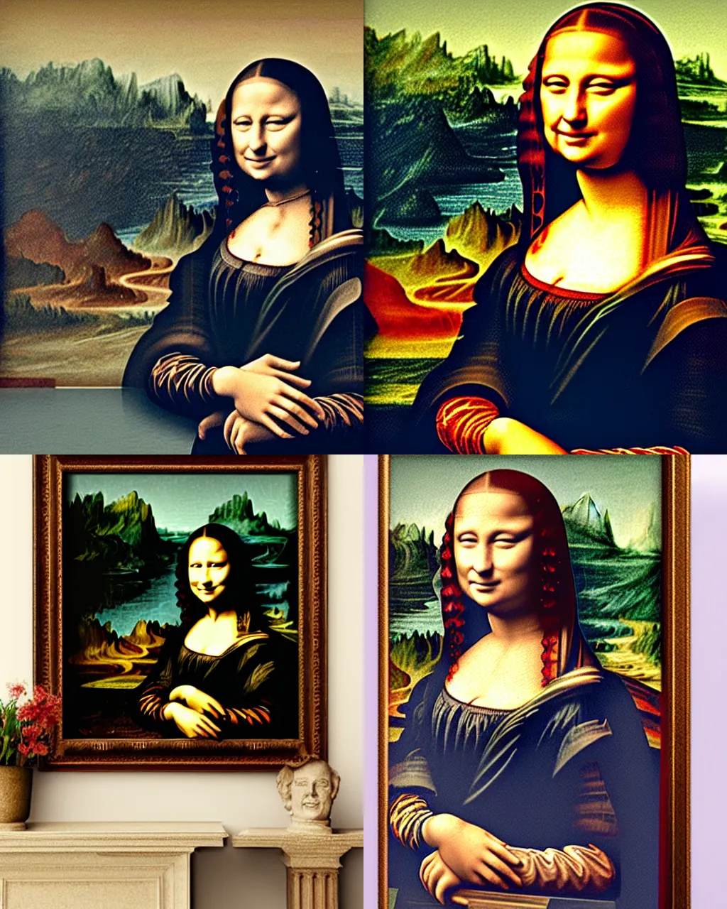 Prompt: taylor swift smiling, style of the mona lisa