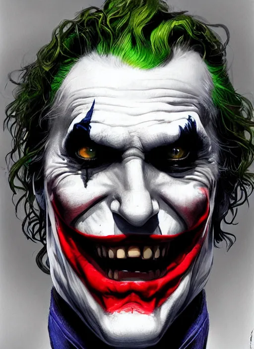 digital _ painting _ of _ the joker _ by _ filipe _ | Stable Diffusion ...