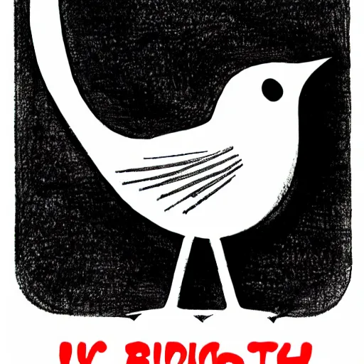 Image similar to a drawing of a bird with a text that says noah the text says noah