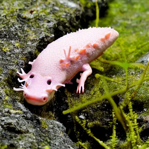 Image similar to an axolotl