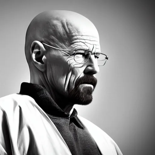 Image similar to half profile shot of walter white