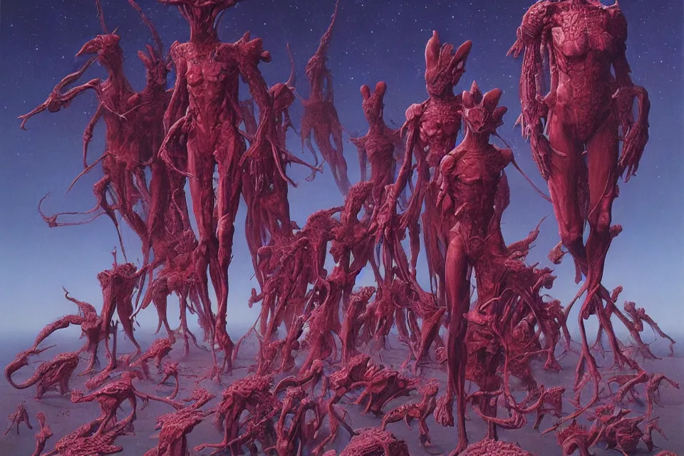 Image similar to universe, wayne barlowe.