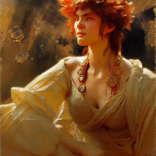 Image similar to tsuna, highly detailed painting by gaston bussiere, craig mullins, j. c. leyendecker, 8 k