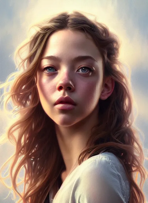 Image similar to ultra realistic illustration, handsome sydney sweeney. realistic intricate, elegant, highly detailed, digital painting, artstation, concept art, smooth, sharp focus, illustration, art by artgerm and greg rutkowski and alphonse mucha and wlop