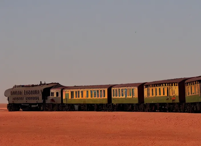 Image similar to riding the mauritania iron train