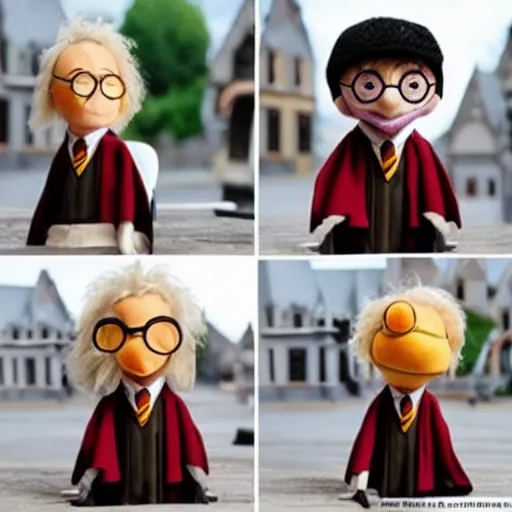 Image similar to harry potter as a muppet