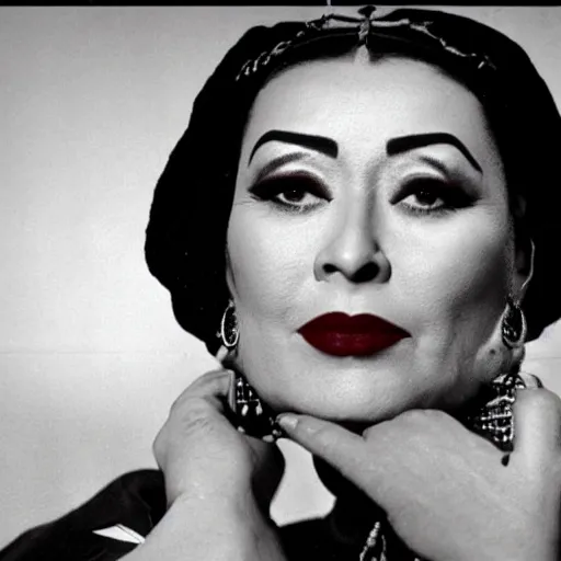 Prompt: Yma Sumac elected first female president of Peru