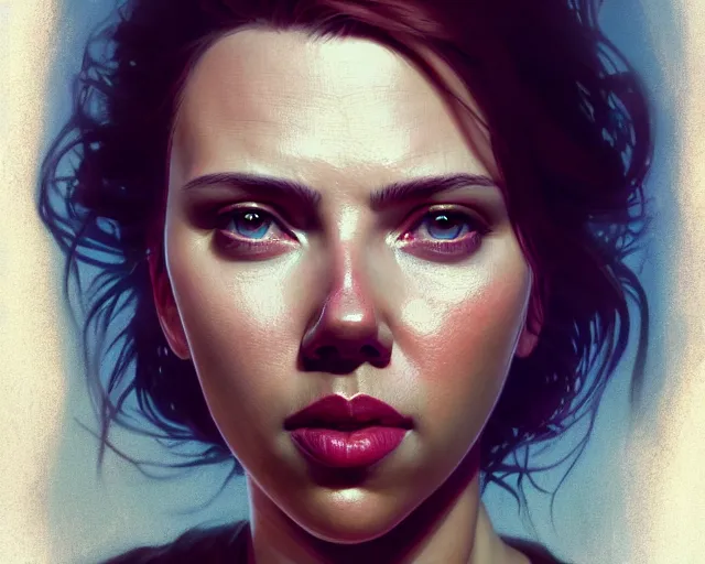 Prompt: highly detailed portrait of scarlett johansson, in the walking dead, stephen bliss, unreal engine, fantasy art by greg rutkowski, loish, rhads, ferdinand knab, makoto shinkai and lois van baarle, ilya kuvshinov, rossdraws, tom bagshaw, global illumination, radiant light, detailed and intricate environment