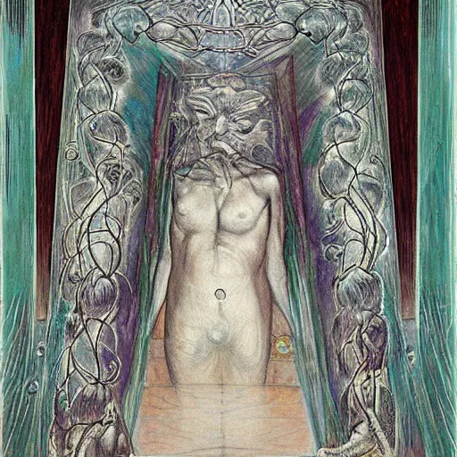 Prompt: the gateway into the realm of the self by austin osman spare