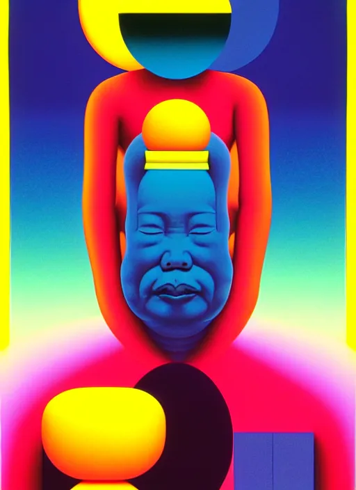 Image similar to balance by shusei nagaoka, kaws, david rudnick, airbrush on canvas, pastell colours, cell shaded, 8 k