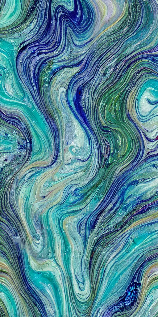 Prompt: beautiful liquid marble texture with big oil bubbles and twirls. harmonic dichromatic tones coloured abstraction. ultradetailed realistic art