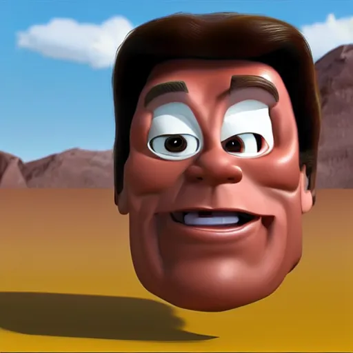 Prompt: arnold schwarzenegger pixar 3 d cartoon style