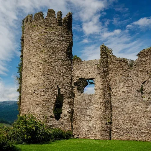 Image similar to castle ruins scenic