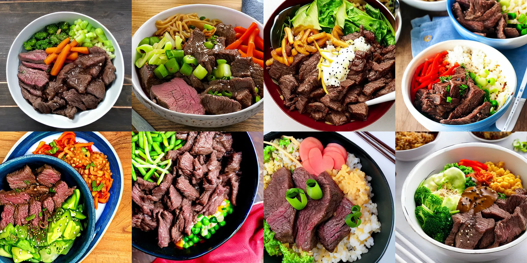 Prompt: beef bowl