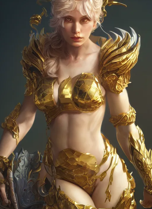 Image similar to evelyn, from league of legends, au naturel, hyper detailed, digital art, trending in artstation, cinematic lighting, studio quality, smooth render, unreal engine 5 rendered, octane rendered, art style by klimt and nixeu and ian sprigger and wlop and krenz cushart