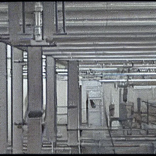 Image similar to film still 1 9 9 2 industrial