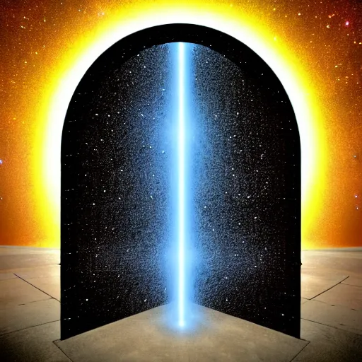 Prompt: a portal to the omnipotent universe